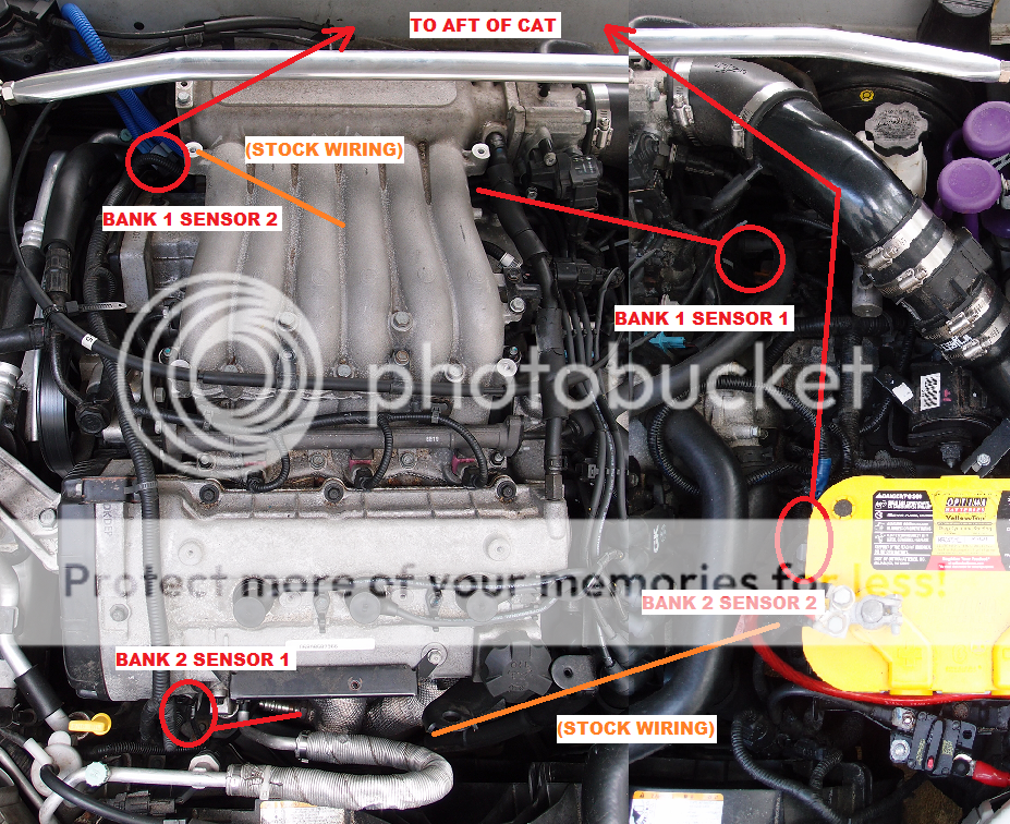 2.7 02 Sensor-Bank 2, Sensor 1 location Pics | Hyundai Tiburon Forums