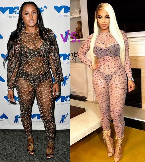 FASHION FACEOFF: Remy Ma VS. Malaysia Pargo In See-Through Dsquared Catsuit | The Young, Black ...