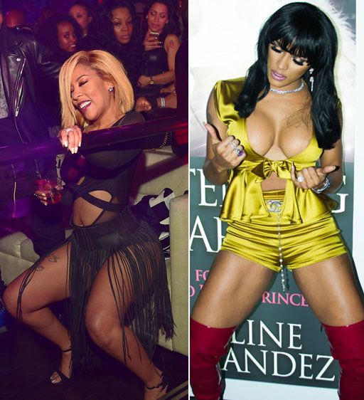 K. Michelle & Joseline Hernandez Bring Enough Booty & Cleavage To P...