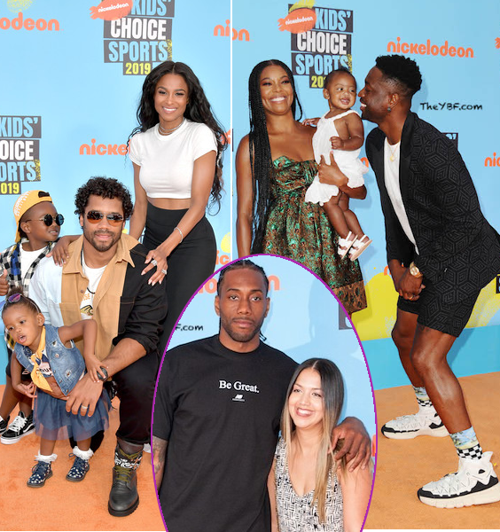 Nickelodeon Kids Choice Sports Awards The Wilsons The Wades Are Familygoals Times 10 Kawhi Leonard Zion Williamson More Attend The Young Black And Fabulous