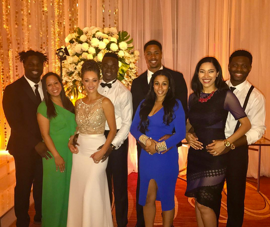 NFLer Jeremy Maclin Marries Adia Kuzma, Does Dance-Off To A Ja Rule Song