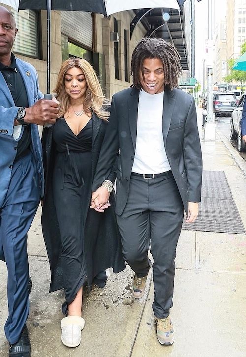 Image result for wendy williams and son