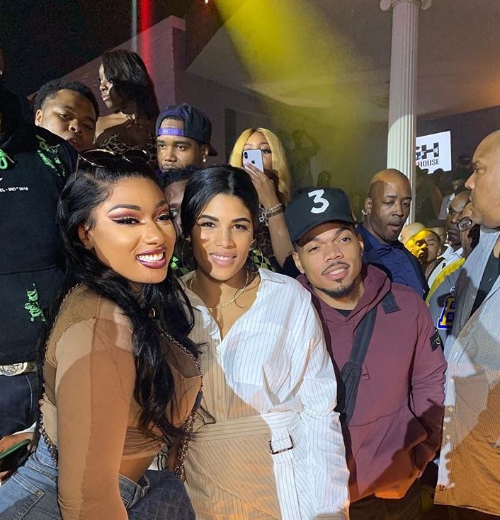 Chance The Rapper & His Wife Drive The Boat With Megan Thee Stallion At ...