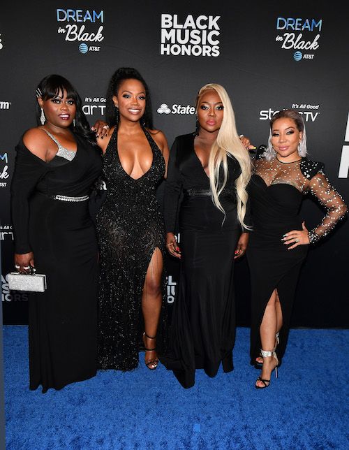 Xscape - Kandi Burruss, Tameka "Tiny" Harris, LaTocha Scott, and Tamika Scott At 2019 Black Music Honors jaiyeorie