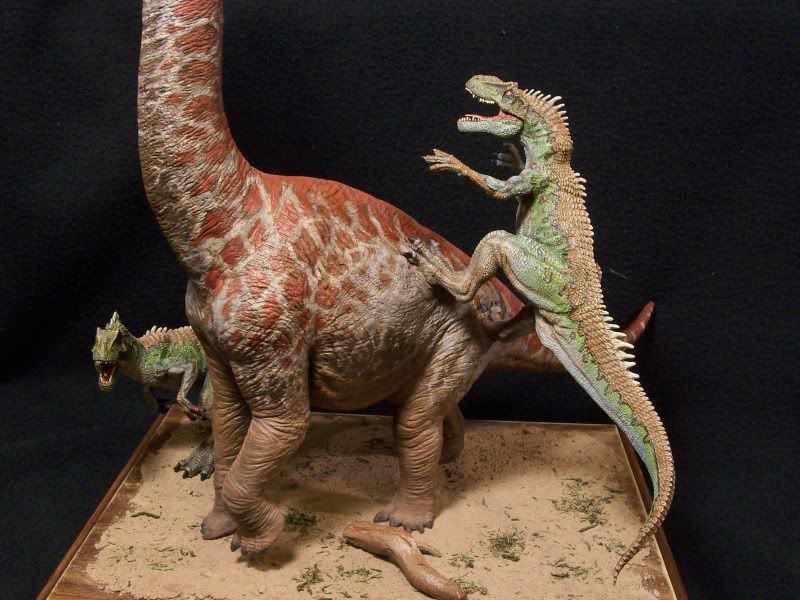 allosaurus brachiosaurus