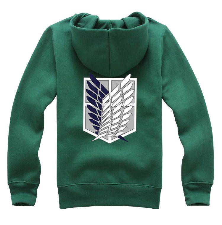 Attack on Titan Shingeki no Kyojin Scouting Legion Cosplay Hoodie Coat ...