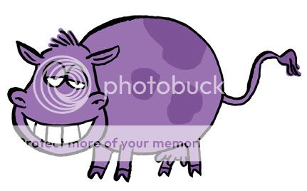 purple cow pictures, images and photos
