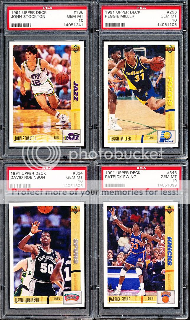 1991 92 UPPER DECK BASKETBALL 271 CARD PSA 10 REGISTRY SET MICHAEL 